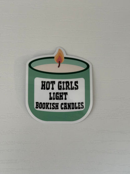Hot Girls Light Bookish Candles
