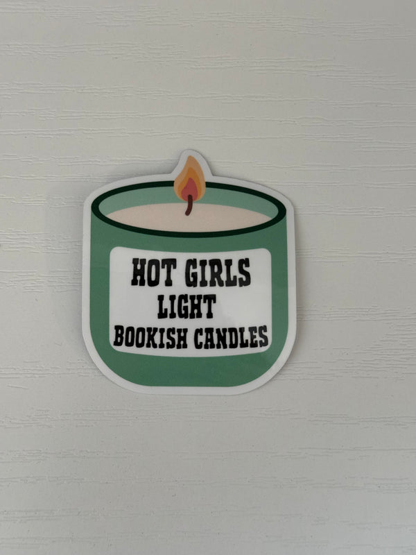 Hot Girls Light Bookish Candles